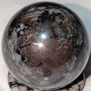Astrophyllite Garnet Sphear